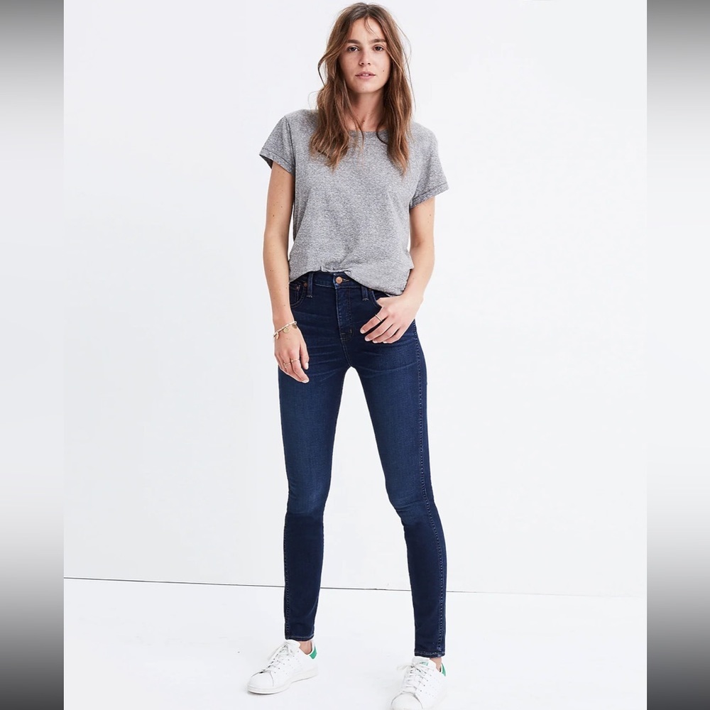 Madewell 10" High-Rise‎ Skinny Jeans Size 25